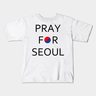 Pray For Seoul Kids T-Shirt